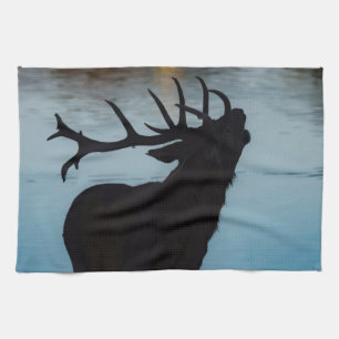 Got Elk? Funny Hunter Humour Tea Towel