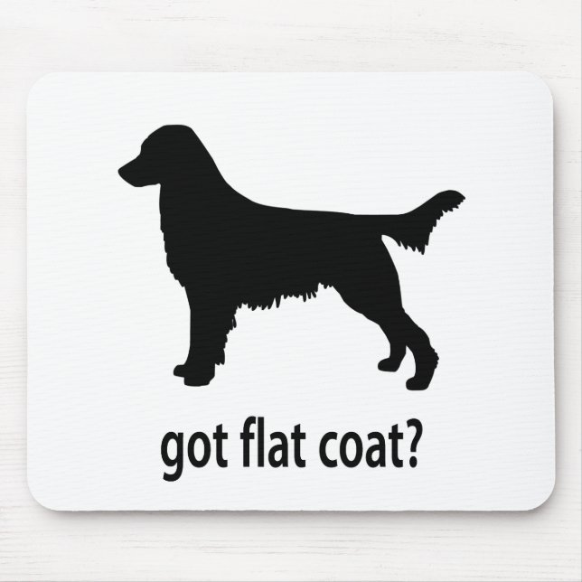 Got Flatcoat Mouse Mat (Front)