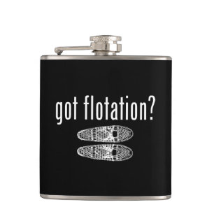 Got Flotation Snowshoes Hip Flask