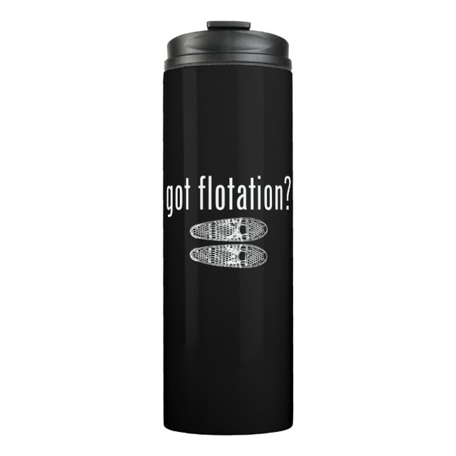 Got Flotation Snowshoes Thermal Tumbler (Front)