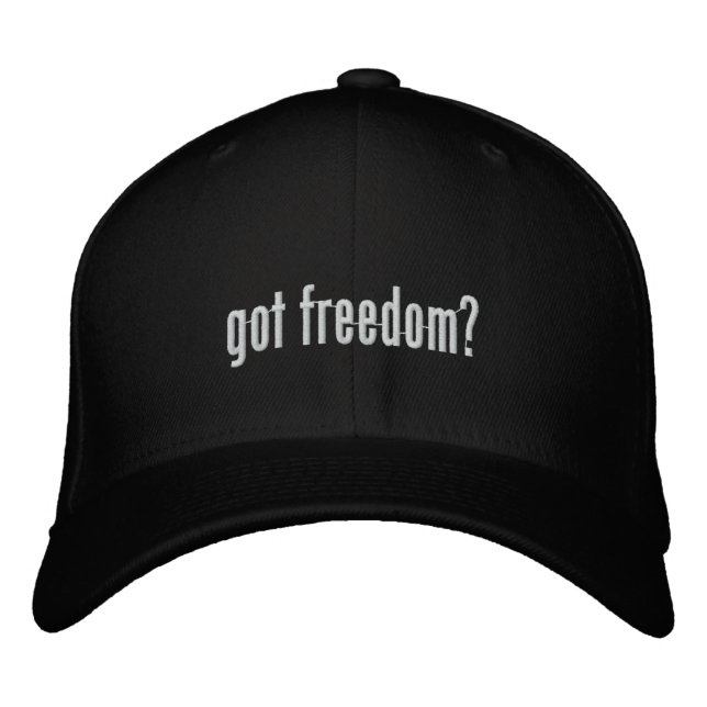 Got Freedom? Embroidered Hat (Front)