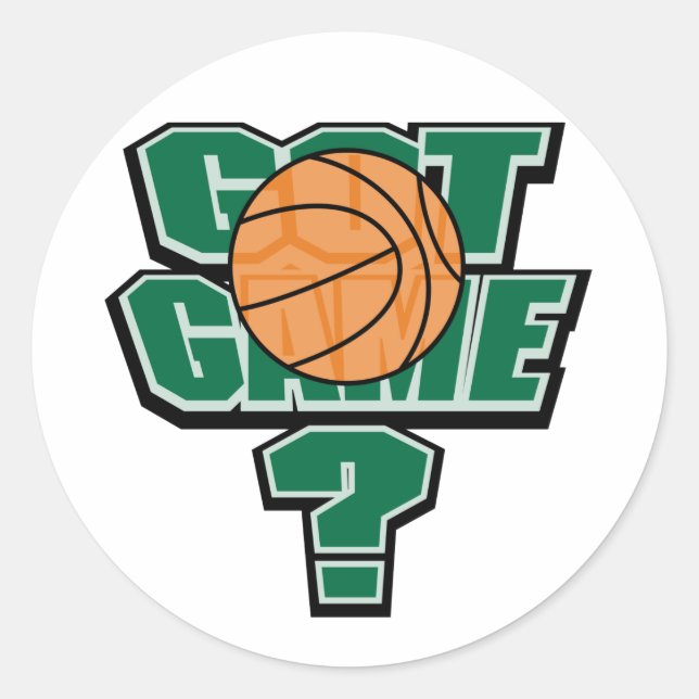 Got Game? Classic Round Sticker (Front)