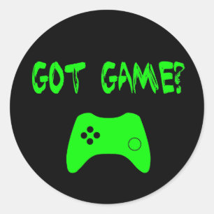 Got Game?  Funny Gamer Stickers