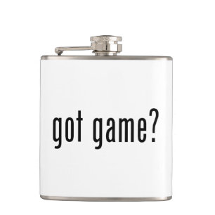 got game? hip flask