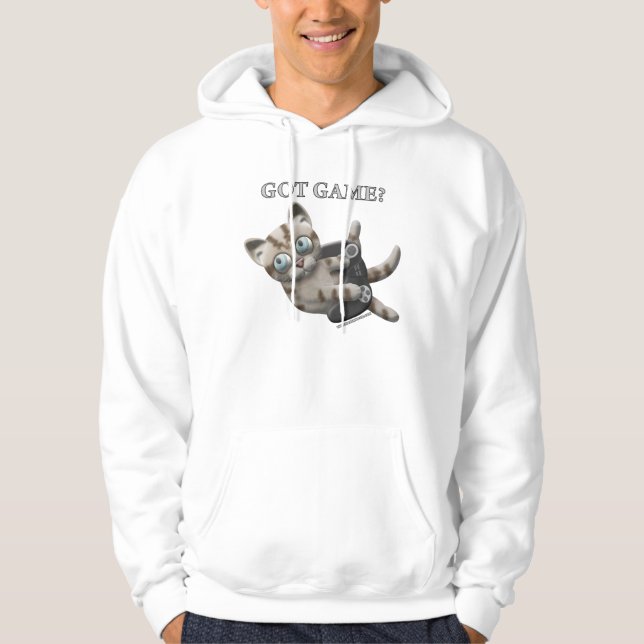 Got Game Kitten Hoodie (Front)