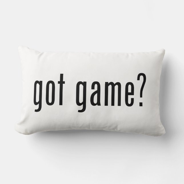 got game? lumbar cushion (Front)