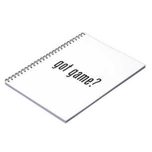 got game? notebook
