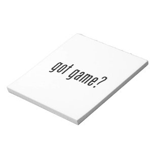 got game? notepad