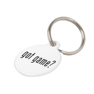 got game? pet tag