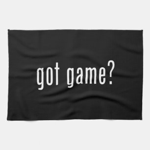 got game? tea towel