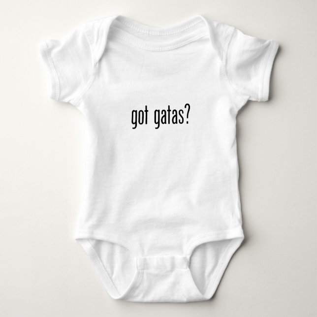 got gatas baby bodysuit (Front)