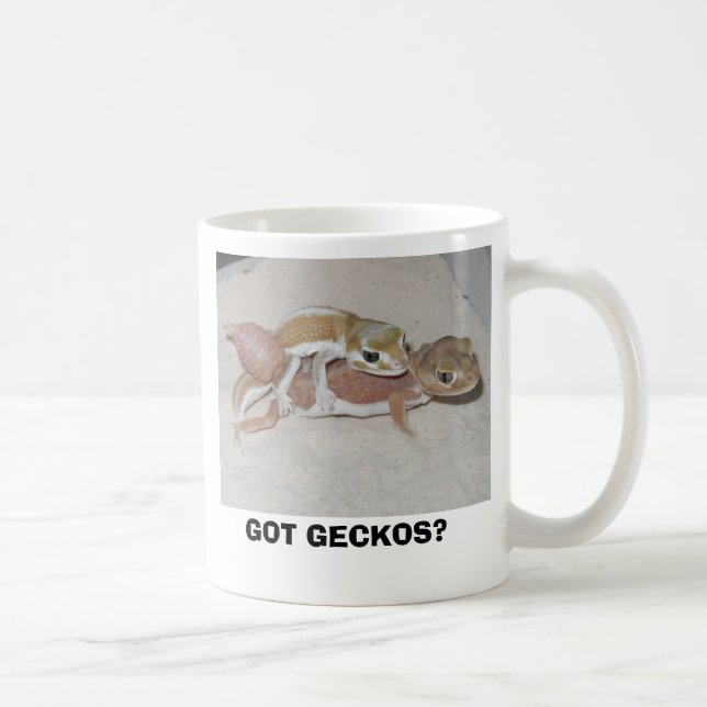 GOT GECKOS? COFFEE MUG (Right)