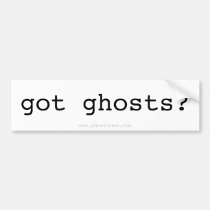 got ghosts? Sticker