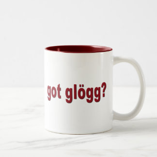 got glogg? Funny Scandinavian Two-Tone Coffee Mug