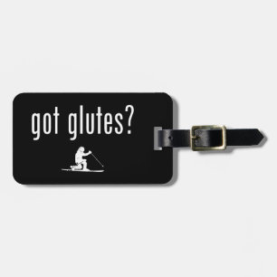 Got Glutes Telemark Skiing Luggage Tag