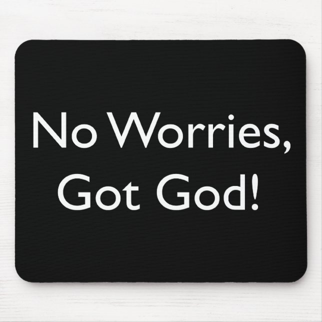Got God Mouse Mat (Front)