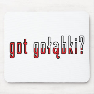 got golabki? Flag Mouse Mat