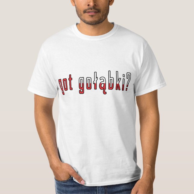 got golabki? Flag T-Shirt (Front)
