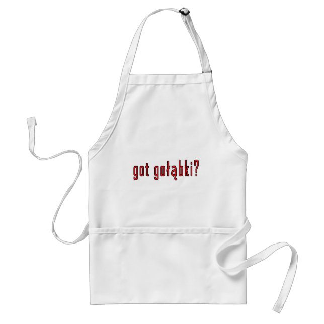 got golabki? standard apron (Front)