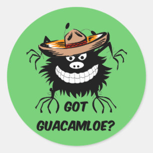 Got guacamole classic round sticker