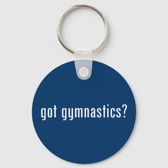 got gymnastics? key ring (Front)
