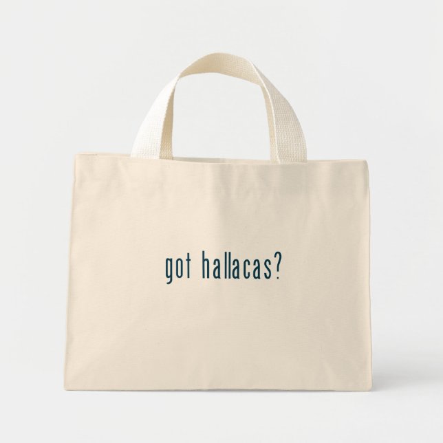 got hallacas mini tote bag (Front)
