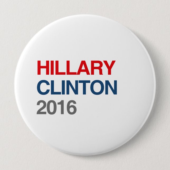GOT HILLARY CLINTON 2016 10 CM ROUND BADGE (Front)