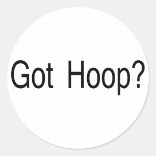 Got Hoop Classic Round Sticker