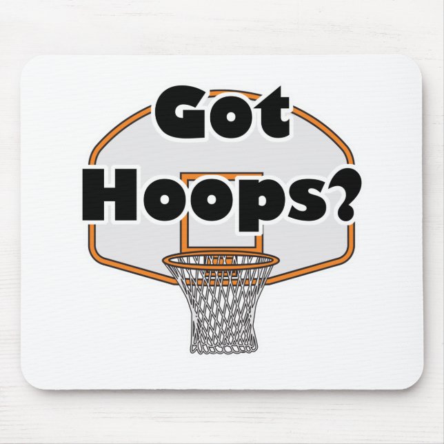 got hoops basketball hoop mouse mat (Front)