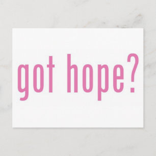 got hope? postcard