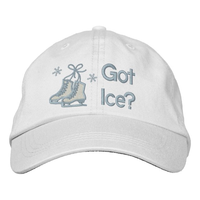 Got Ice? Embroidered Hat (Front)