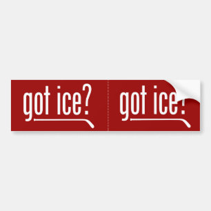 got ice? (hockey) bumper sticker