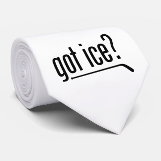 got ice? (hockey) tie