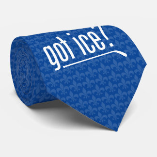 got ice? (hockey) tie
