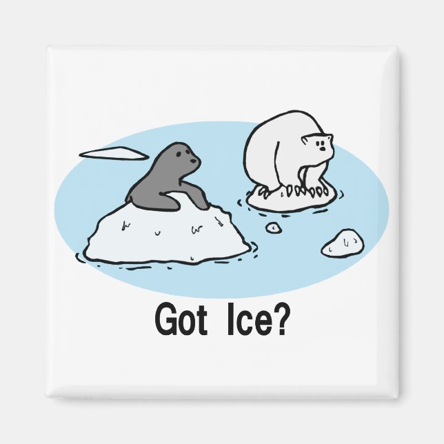 Got Ice? magnet (Front)