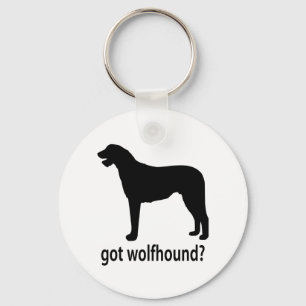 Got Irish Wolfhound Key Ring
