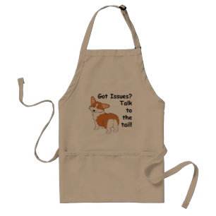 Got Issues Pembroke Welsh Corgi Standard Apron