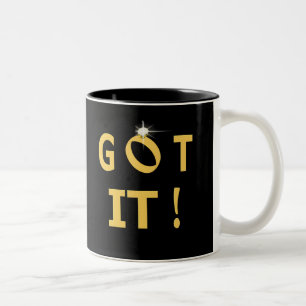 Got It Diamond Two-Tone Coffee Mug