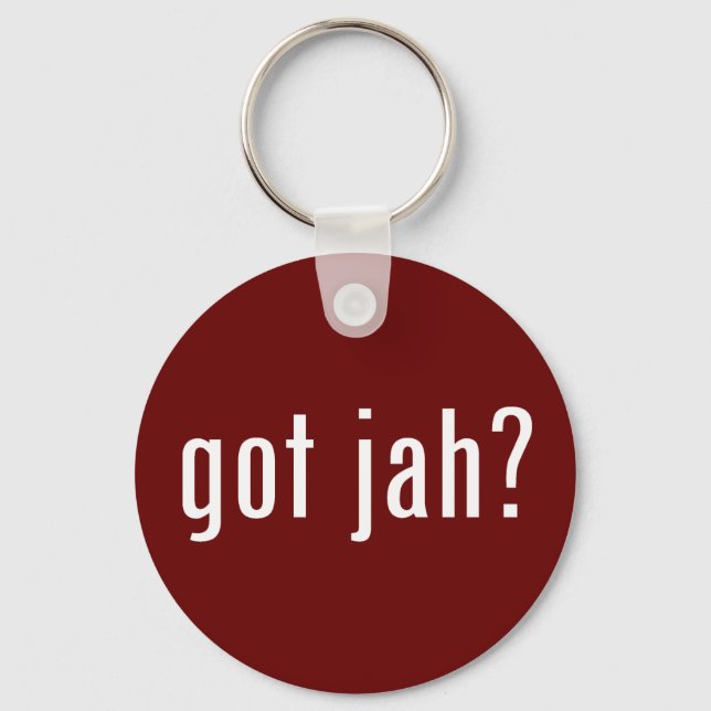 got jah? key ring (Front)