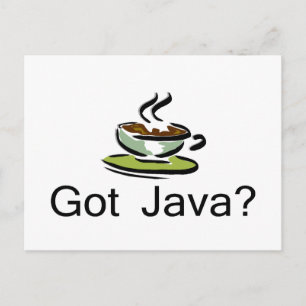 Got Java Postcard