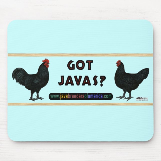 Got Javas? Mouse Mat (Front)