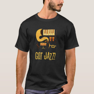 Got Jazz Vintage Jazz Music Instruments T-Shirt