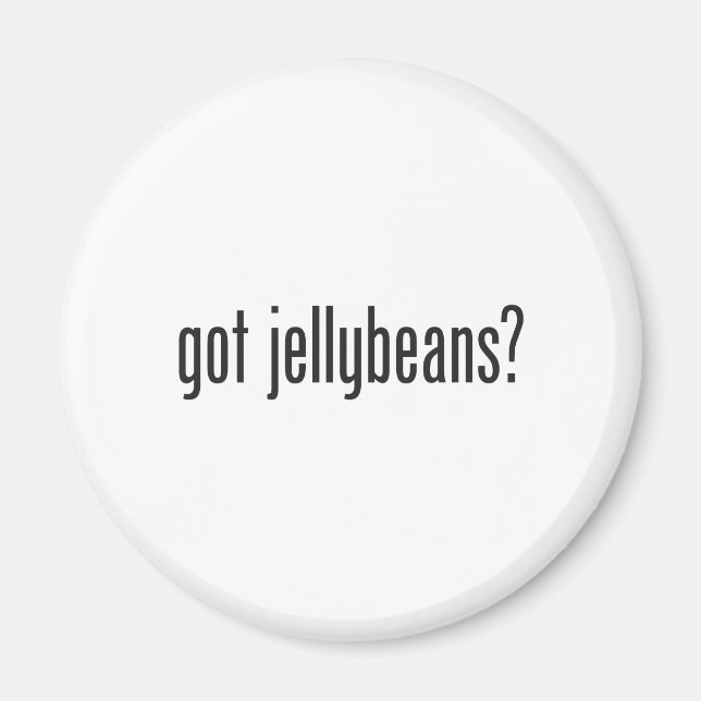 got jellybeans magnet (Front)