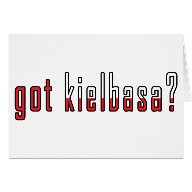 got kielbasa? Flag (Front Horizontal)