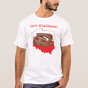Got Kielbasa Polish Map T-Shirt