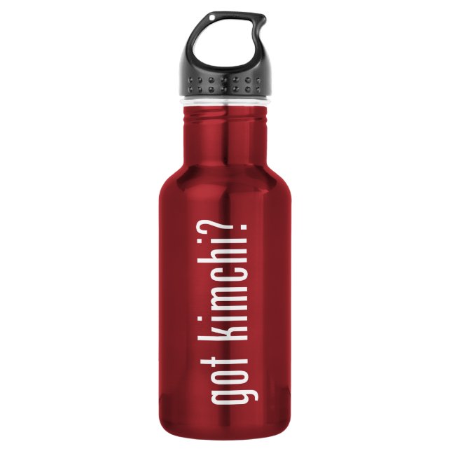 got kimchi? 532 ml water bottle (Front)