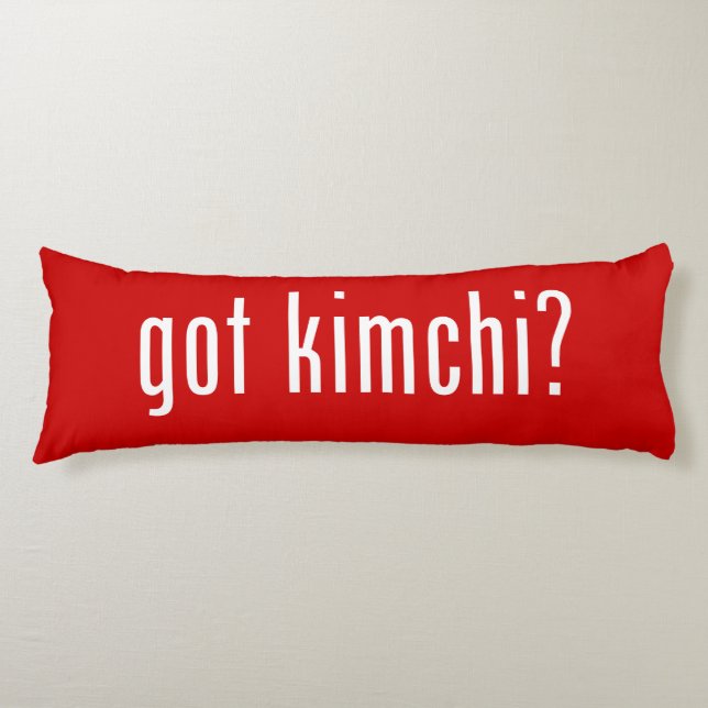 got kimchi? body cushion (Front)