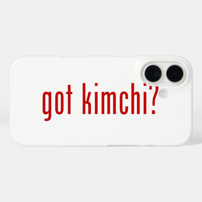got kimchi? Case-Mate iPhone case (Back (Horizontal))