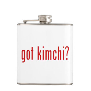 got kimchi? hip flask