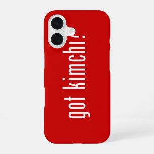 got kimchi? iPhone 16 case